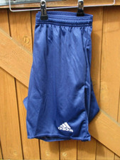 Mens Adidas Shorts Aeroready Sports Shorts Navy & White Medium 30" Waist BNWTs