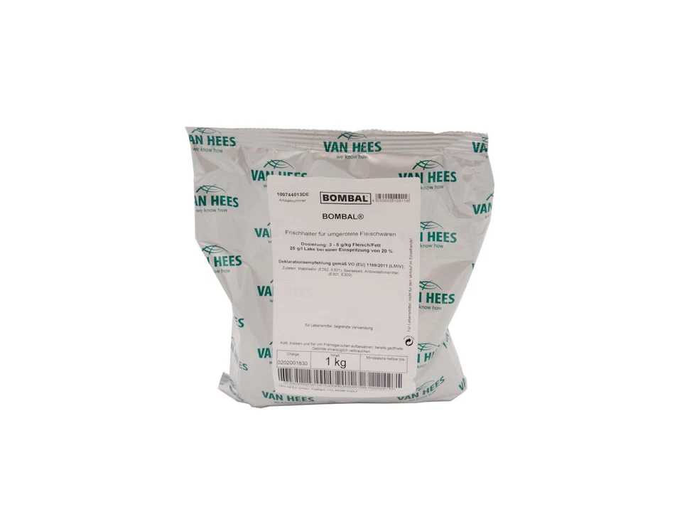 1 kg Van Hees Bombal, Frischhalter für umgerötete Fleischwaren