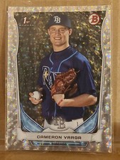 2014 Cameron Varga Silver Ice Foil Refractor BOWMAN Rookie RC First Bowman 