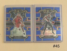 2 Cards RC Concourse Prizm 23-24 Panini Select Scoot Henderson And Kris Murray