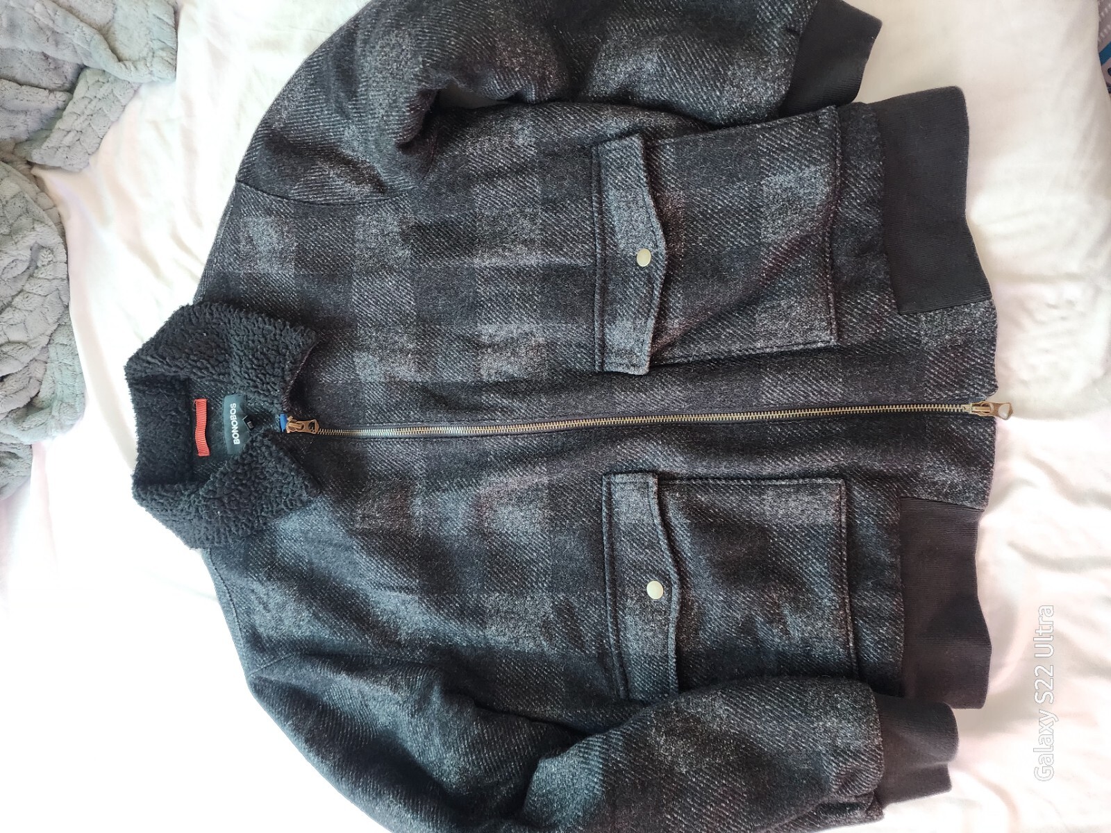 bonobos bomber Wool jacket Medium - image 1