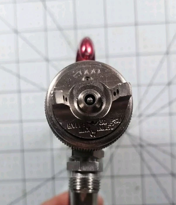 DeVilbiss EXL Siphon Feed Paint Spray Gun K-16 - Image 4 of 4