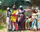 Costume, Vintage Black Art Reproduction Dressing For The Carnival, Festive
