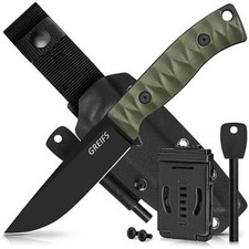 RANGER Outdoor-Messer aus D2 Stahl mit Kydex Holster