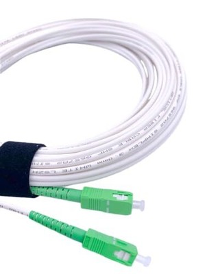   - 3m/9.84ft Fiber Optic Cable SC/APC to SC/APC Simplex Singlemode 9/125μm L...