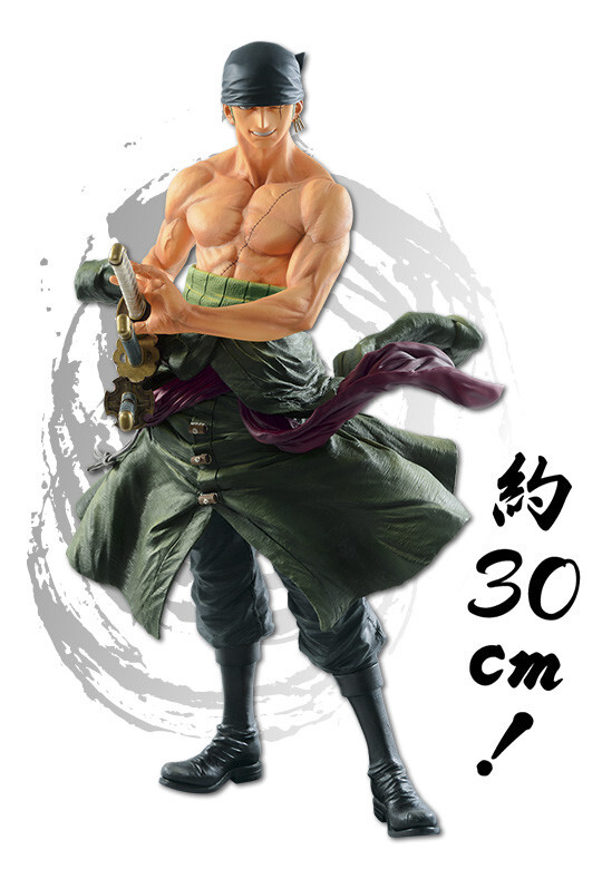 Japan Authentic One Piece Roronoa Zoro Figure 30cm Ichiban Kuji A