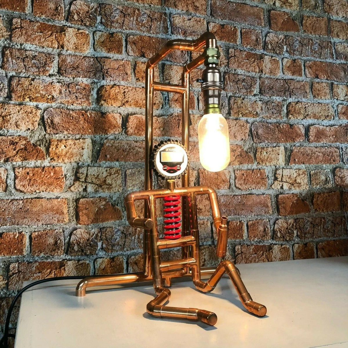 Vintage pipe cheap lamp