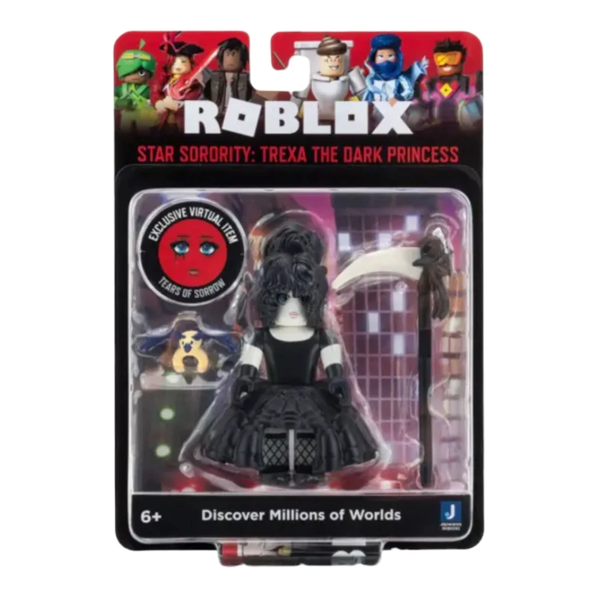Roblox Tears of Sorrow Face Code and Star Sorority Trexa The Dark Princess