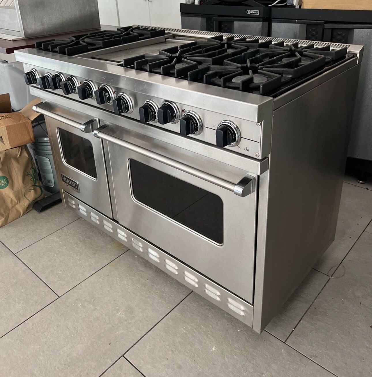 VIKING VDSC4856GSS 48" PRO Dual Fuel Range Oven 6 Burner + Griddle