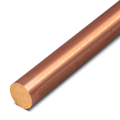 Produktbild von BAIWANLIN T2 Kupfer Rundstab – Massiv, Reinheit 99,9%, Ø20x200 Mm, Für Modellbau & Co.