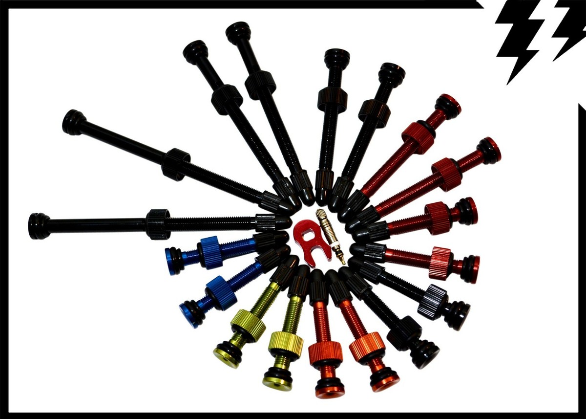 2 Piezas Válvulas Presta Sin Cámara Tubeless Presta Válvula De Aire