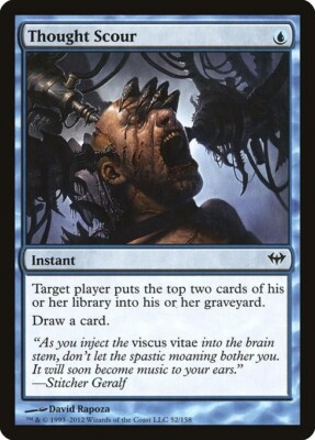 Thought Scour 1x MtG Dark Ascension SP/NM