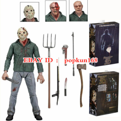 ネカ　FRYDAY THE 13TH JASON VOORHEES フィギュア Amazon | ネカ 13日の金曜日 30周年記念 7インチアクション