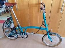 BROMPTON C LINE M3L TURCHESE TURCO + ACCESSORI COME NUOVO