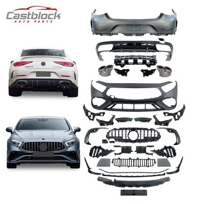 For 2019+ Mercedes-Benz W257 CLS Facelift CLS 63S Front Rear Bumper Body Kit
