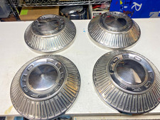 Set 4 Vintage Ford Galaxie Dog Dish Caps Hubcaps 1965 1966 Poverty Fairlane 10.5 Set 4 Vintage Ford Galaxie Dog Dish Caps Hubcaps 1965 1966 Poverty Fairlane 10.5