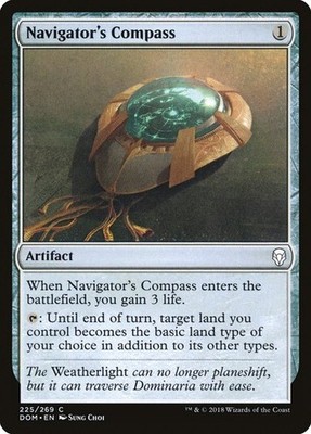 4 x Navigator's Compass NM - Dominaria MTG 225 PLAYSET