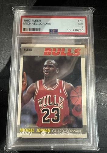 1987-88 Fleer - Michael Jordan #59