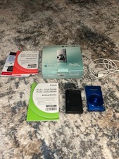 Canon Power Shot ELPH 320 HS Blue 16.1 MP Digital Camera 32 GB card Box TESTED