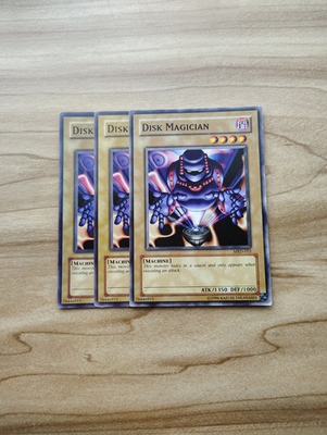 #ad Yu Gi Oh Disk Magician 3X Full Playset $2.50