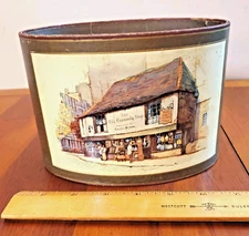 Vintage STYLECRAFT Baltimore Old Curiosity Shop Charles Dickensian Desk Basket 