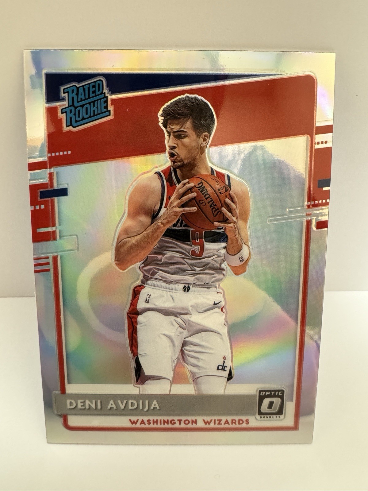 DENI AVDIJA 2020-21 Panini Donruss Optic - Rated Rookie #159 Holo Prizm (RC)