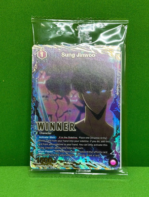 Sung Jinwoo WINNER PROMO UEPR/SLG-1-019 Solo Leveling Union Arena