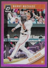 2018 Panini Donruss Optic - Pink Prizm Manny Machado #154