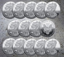 225pcs 1900-2024 Challenge Coin Silver Statue Of Liberty U.s.a  Commemorative