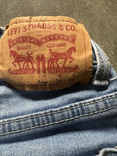 Levi’s Slim Taper 512 Boys Size 8 Reg W24 L22 Jeans - Picture 3 of 4