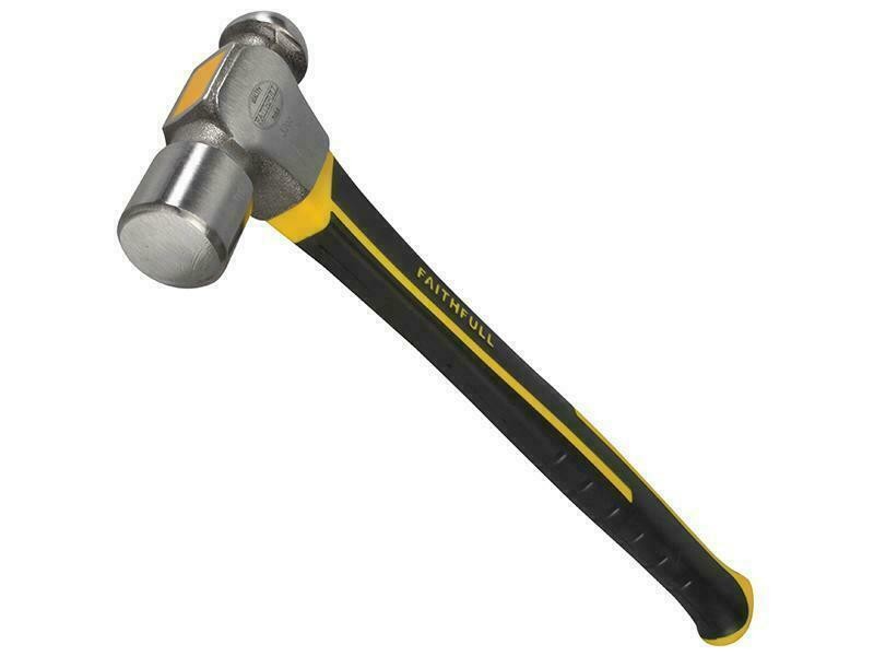 Faithfull Ball Pein Hammer Fibreglass Shaft 908G (2Lb) FAIBPH32FG