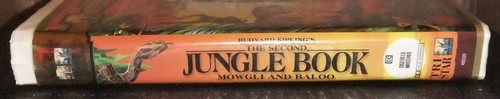 VHS Clamshell Rudy Kipling's The Second Jungle Book Mowgli and Baloo - Picture 2 of 6
