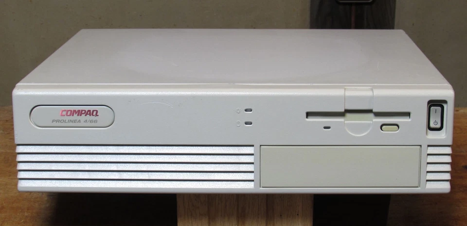 Retro PC Compaq ProLinea 4/66, Intel 486, ISA, Windows 3.11, Floppy - Bild 3 von 4