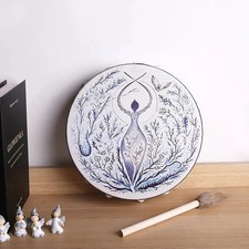 Handgefertigte Baum des Lebens Trommel Spirituelle Heilmusik Tanz Dekoration