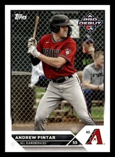 Andrew Pintar 2023 Topps Pro Debut #PD-75 ACL Diamondbacks ROOKIE