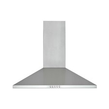 Cooke & Lewis CHS60 Chimney Hood 60cm Stainless Steel 3-Speed Odor Extractor NEW