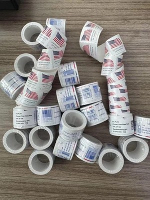 Newest 30 ROLLS Of 1000 USPS-postage,3000 PCS-Special Sale, New Sealed! 2025