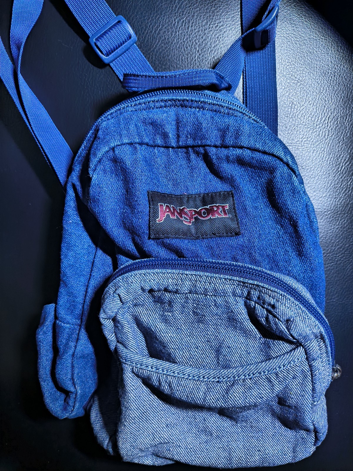 Jansport Cute Small/Mini Denim Backpack