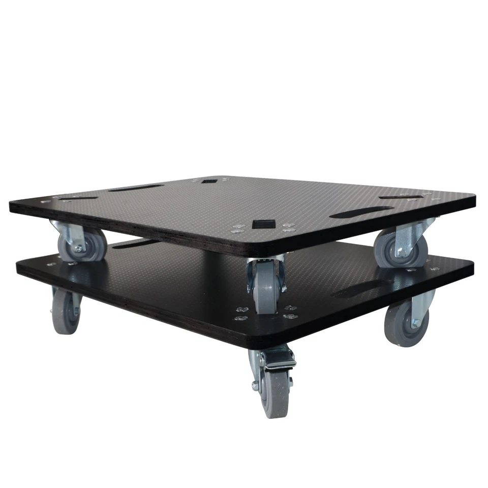 ProX XS-QUADROLLERX2 Set of 2 Caster Boards W/ 4" Industrial Grade Caster Wheels - Image 2 of 4