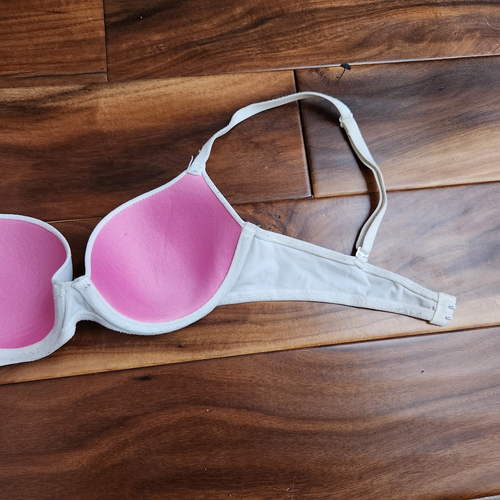 Victoria's Secret 34A Bra Where Everywhere Pink Lightly Lined T-Shirt Underwire - Picture 8 of 11