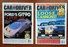 2 Car And driver Magazines 1995 and 2006