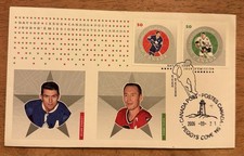 W CANADA 2085 FDC NHL HOCKEY LEGENDS Stanley & Pilote 2006