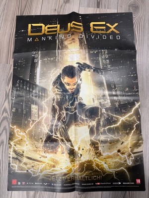 *** DEUS EX *** Poster Merchandise *** 83cm x 59cm *** NEU