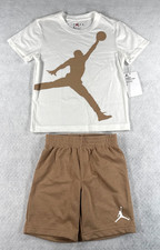 Jordan Jumpman Boys Size 6 2 Piece Short Set NWT