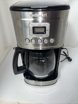 Cuisinart DCC-3200 14-Cup Programmable Coffeemaker Complete Tested Stainless