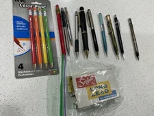 Mechanical Pencil Mixed Lot  Of 14 Vintage Various Styles, Types, Brands & Leads