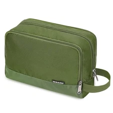 Toiletry Bag Hanging Dopp Kit Water Resistant Shaving Small Toiletry Bag, Green