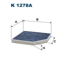 Innenraumfilter Pollenfilter für Audi A4 8KH B8 8K2 8K5 A5 8T3 8F7 8TA | 242579