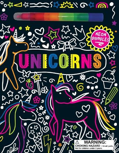 Neon Doodles Book - Unicorn Tracy Hare - Image 2
