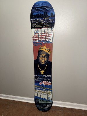 RARE T9 MUSIC ICON EAST SNOWBOARD 2012 ALL MOUNTAIN BIGGIE SMALLS FREESTYLE
